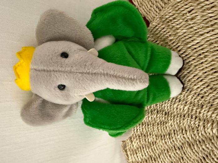 Peluche Babar Gund 1988 - photo numéro 3