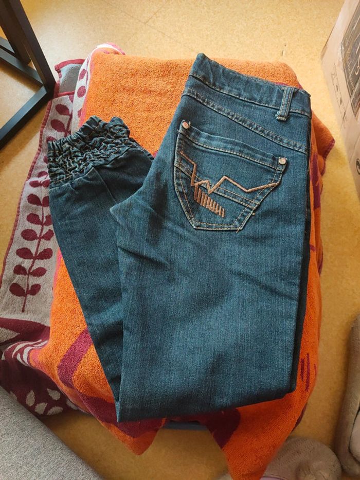 Jeans fille pattes serrées 12 ans
