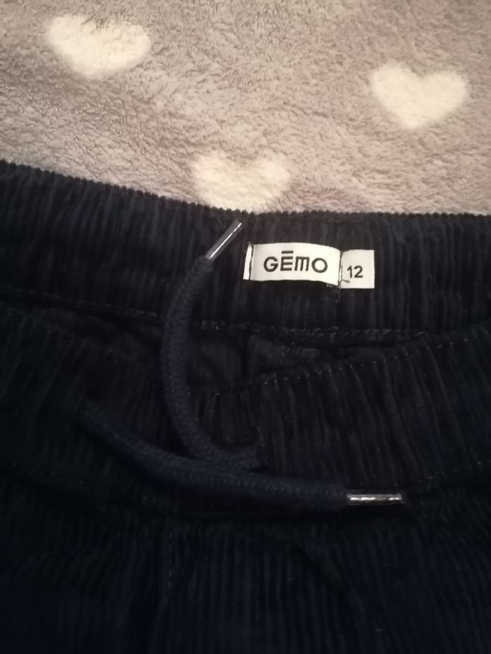 Pantalon jegging velours 💙 garçon 12 ans - photo numéro 2