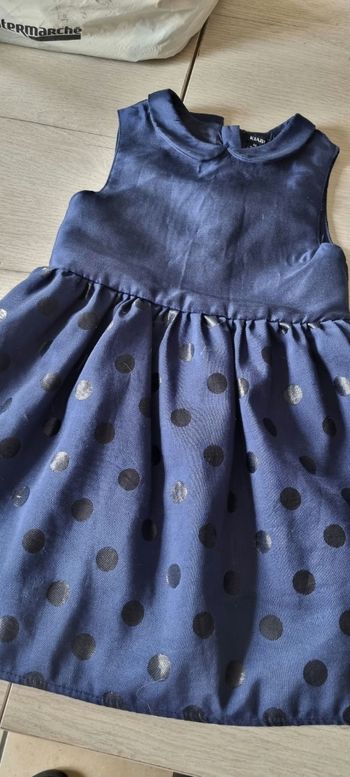 Robe bleu enfant