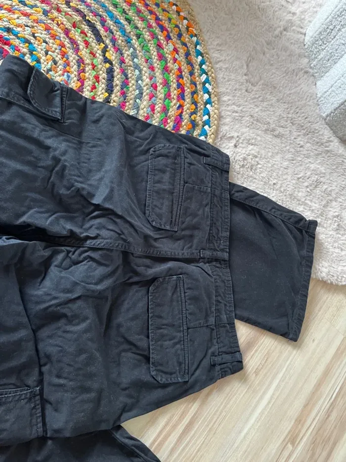 Pantalon cargo noir - photo numéro 5