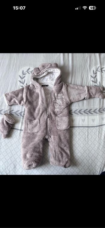 Combinaison hiver 3 mois mixte