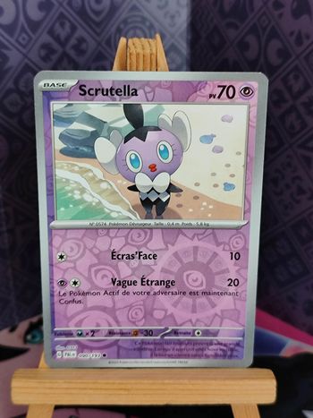 Scrutella reverse 90/193 évolutions à Paldea