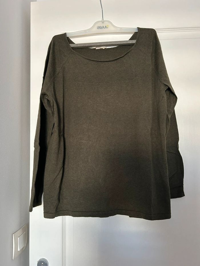 Pull Ba&Sh kaki T. 2 Lea