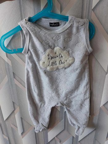 pyjama gris nuage