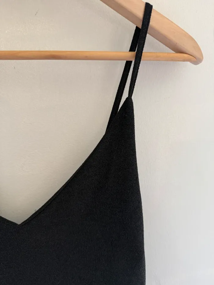 Robe longue noire brillante - photo numéro 6