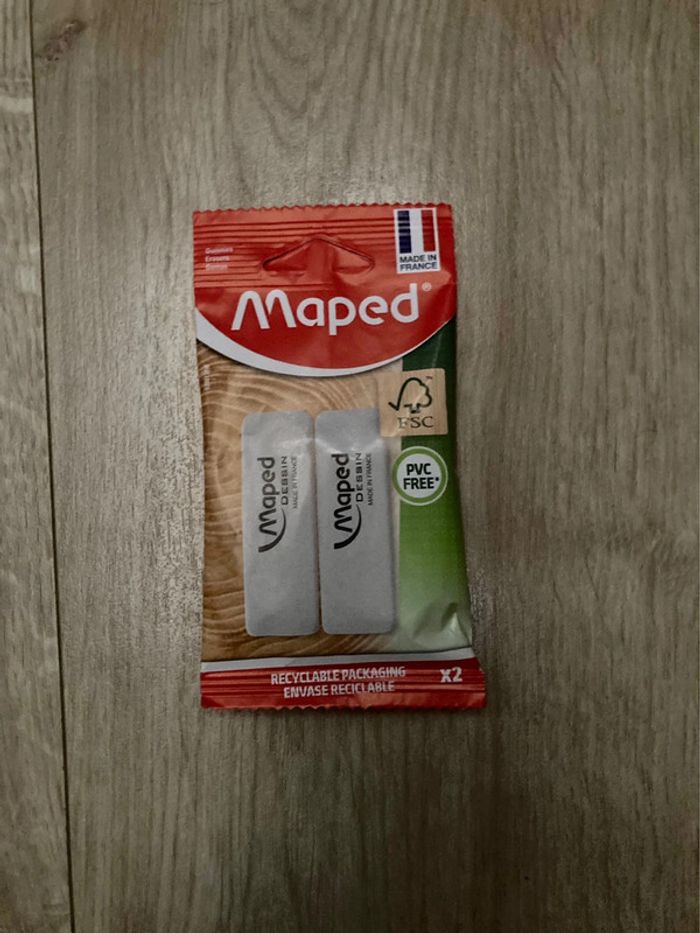 2 gommes maped