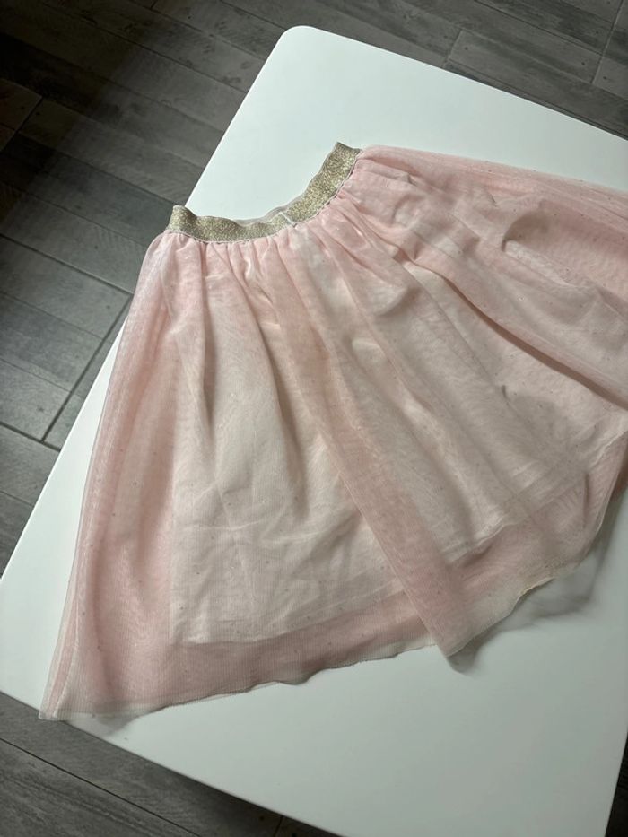 Jupe en tulle rose pailletée - photo numéro 8