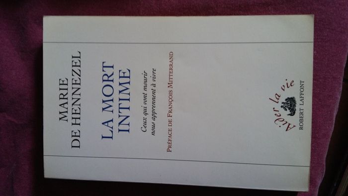 La mort intime, Marie De Hennezel