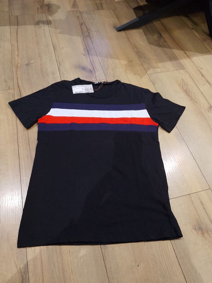 T-shirt noir manches courtes pour homme L MTX