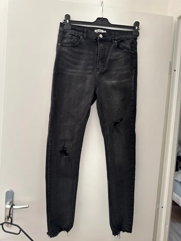 Jean Pull and Bear effet mom