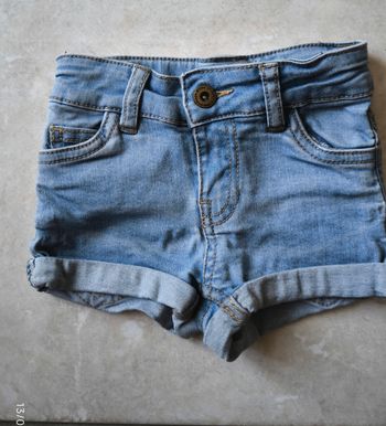 Short en jeans