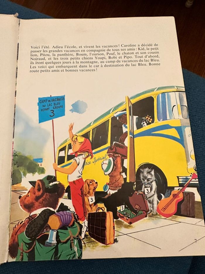 1974 Recueil ancien Les Aventures de Caroline 156 pages Grands Albums Hachette Pierre Probst - photo numéro 6