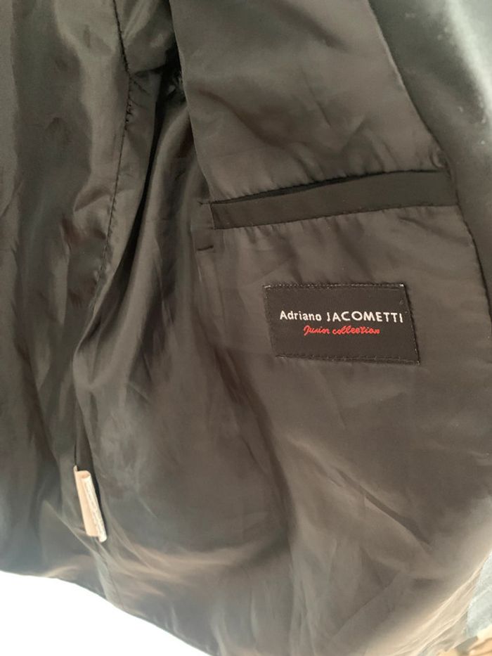 Costume 8 ans Adriano Jacometti noir / Pantalon taille élastique - photo numéro 7