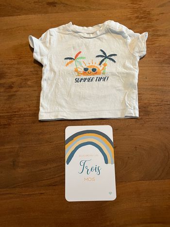 T-shirt Inextenso 3 mois neuf