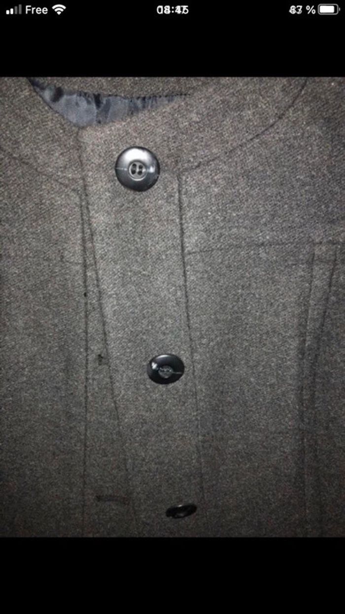 Manteau camaïeu neuf taille 38 - photo numéro 5