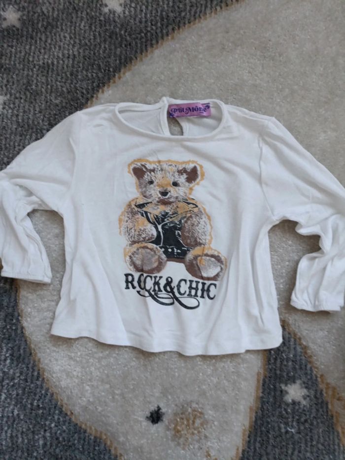 Ensemble 3 pièces P'tit Mome 18 mois neuf - photo numéro 10