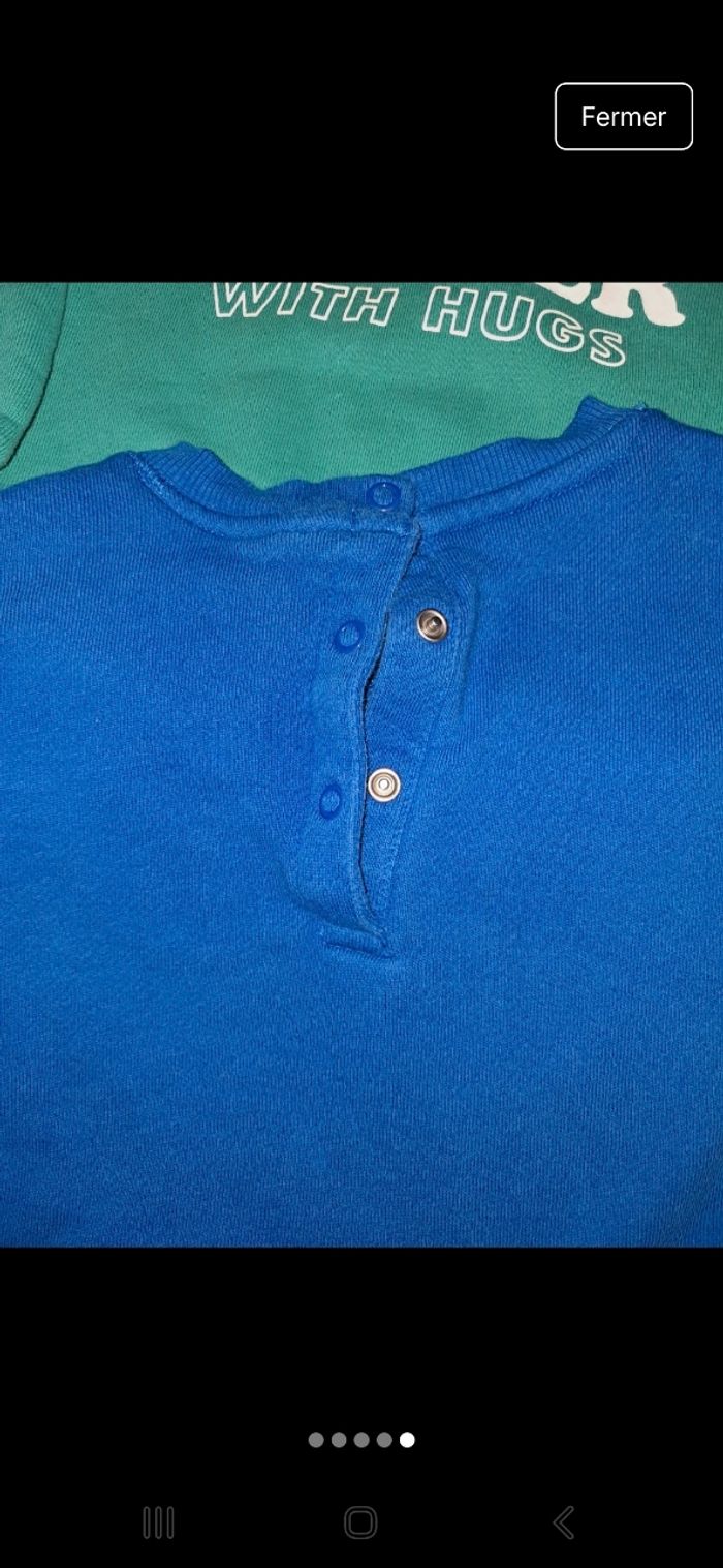 Lot 2 sweat 24 mois - photo numéro 5