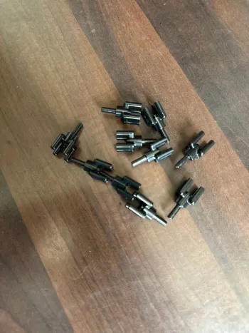 10 Bar 1.2L with Top Stud and 4 Bar Arms Up (Palm Tree Top) ref 2566 black