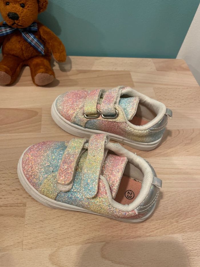 Baskets paillettes - photo numéro 2