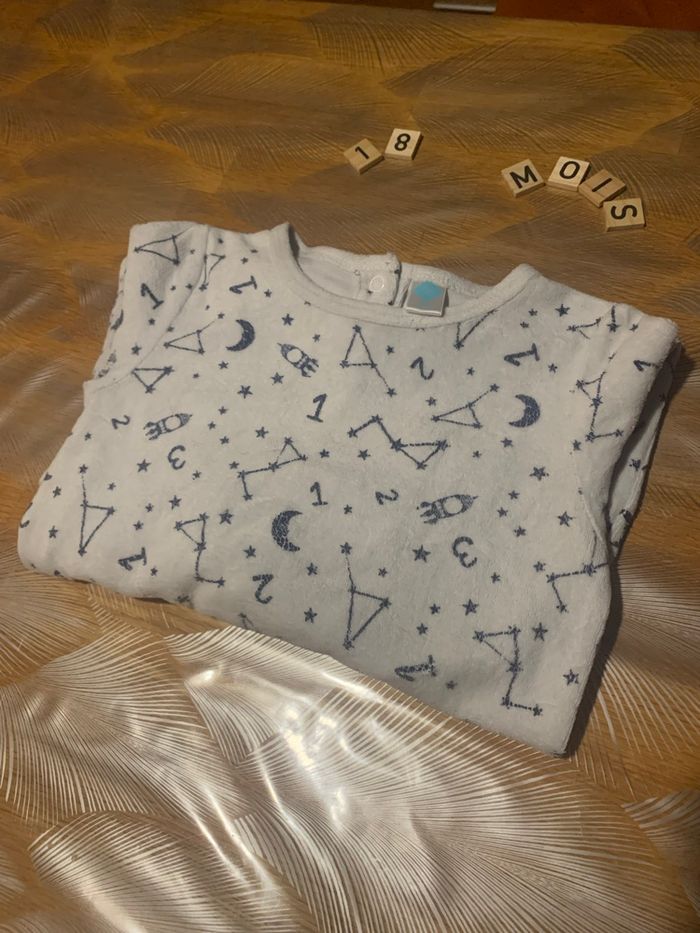 Pyjama garçon antidérapant 18 mois - photo numéro 4