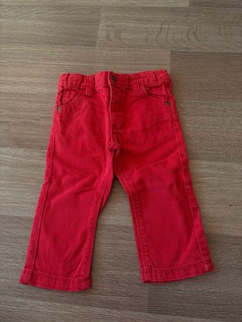 jeans rouge