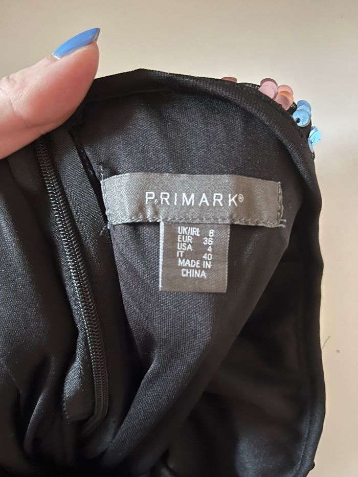 Longue jupe sequins multicolores Primark T36 TBE 🪩 - photo numéro 5