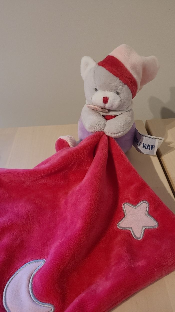 Doudou ours chat - photo numéro 2