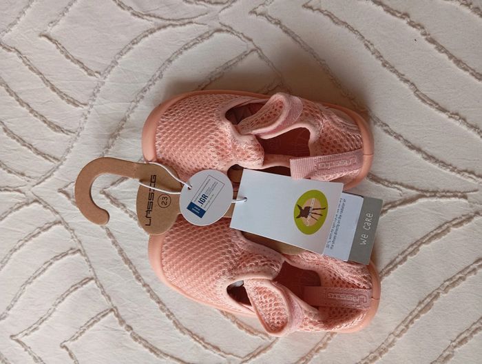 Sandales de plage semelle souple, rose taille 23 Lässig neuves - photo numéro 2