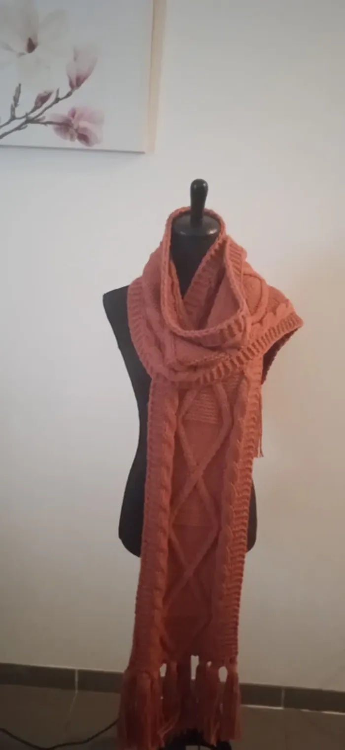 Echarpes longue en laine - photo numéro 2