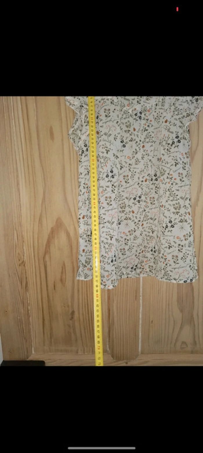 Haut femme, blouse fluide manches courtes - photo numéro 5