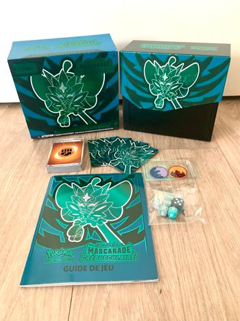 ETB - Coffret Dresseur d’Élite Mascarade Crépusculaire avec goodies 