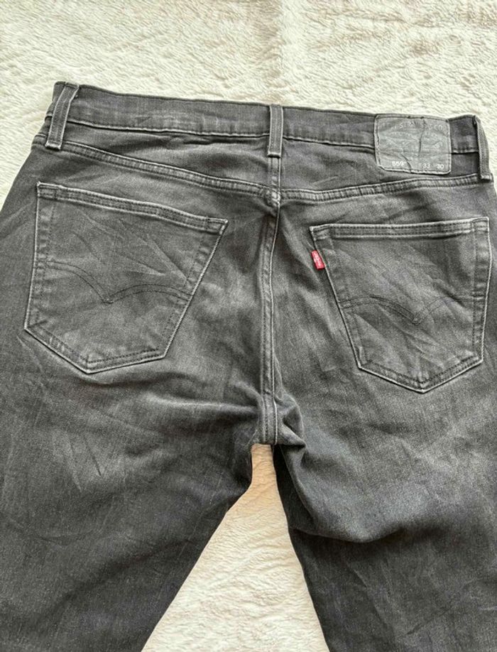 Jean Levi’s 559 homme XL/46 L30 coupe regular straight droit gris anthracite noir 00s y2k vintage - photo numéro 13