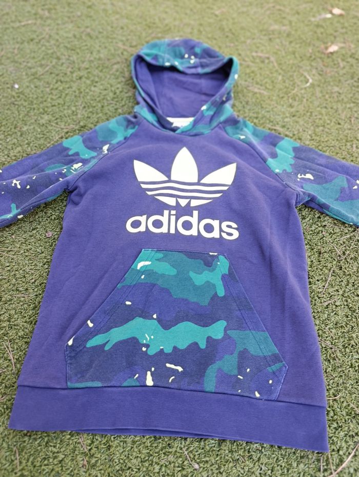 Sweat-shirt à capuche garçon 10- 12 ans - photo numéro 4