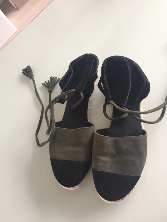 Espadrille a lacets - photo numéro 4