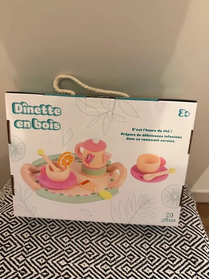 WDK - WDK - Dînette en bois - 3 ans et +