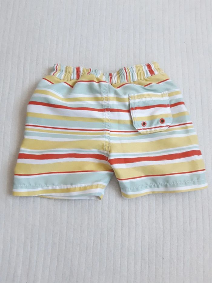 Short rayé maillot de bain Sergent Major 12 mois - photo numéro 5