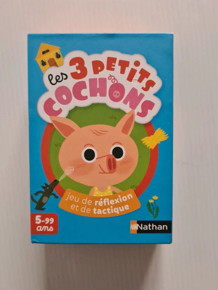 Jeu de société/de cartes "Les 3 petits cochons" complet, comme neuf, idéal pour offrir - photo numéro 10
