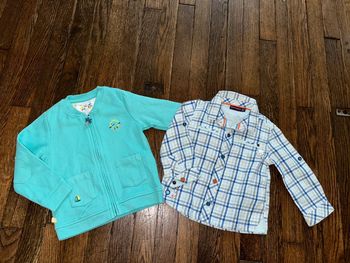 Gilet et chemise sergent major  12 mois