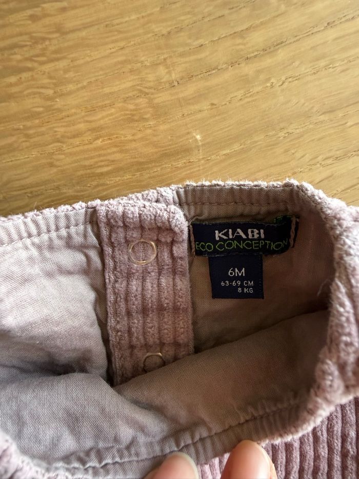 Ensemble tenue barboteuse Kiabi 6 mois - photo numéro 4