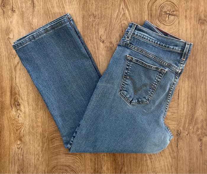 Jean/pantalon bleu Levi's 550 Classic Relaxed Bootcut, homme, taille W 35 (44 taille française) - photo numéro 3