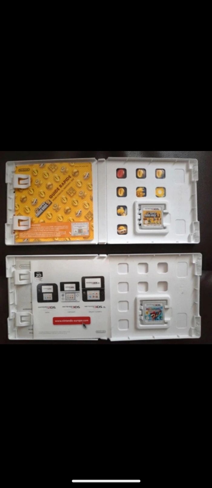 Lot  de 4 jeux MARIO NINTENDO 3 DS - photo numéro 2