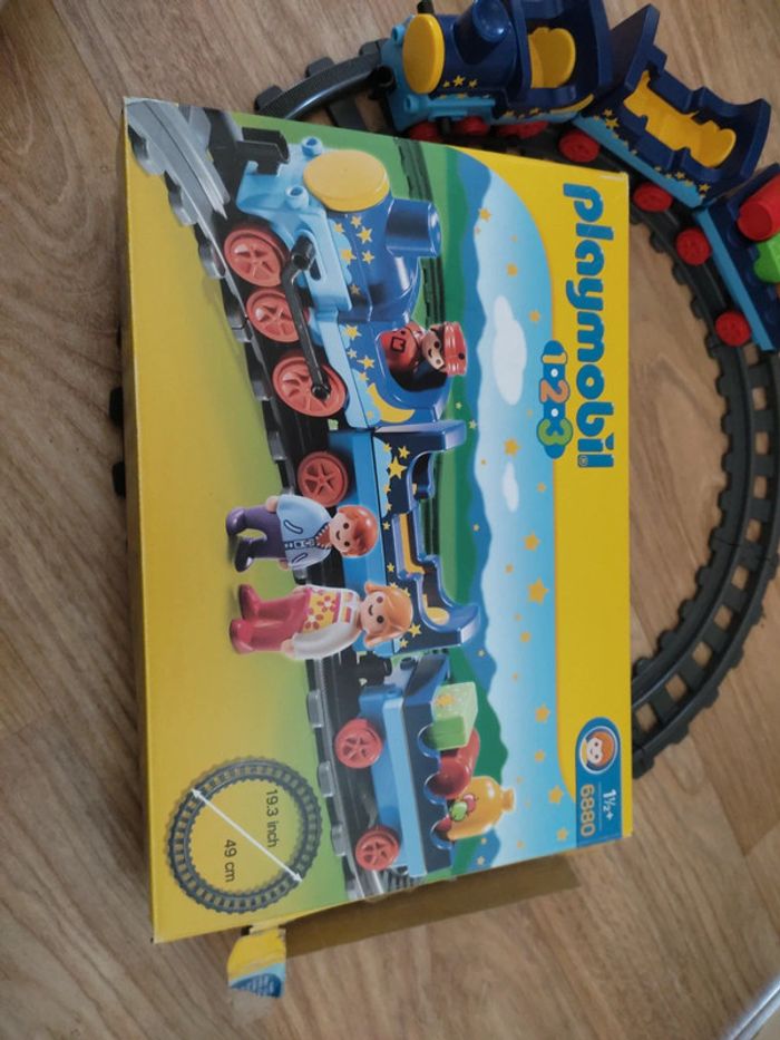 Playmobil 123 train etoilé avec voyageurs n°6880 - photo numéro 3