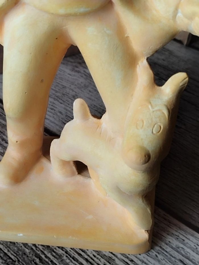 Originale Figurine modèle unique capitaine haddock et Milou - photo numéro 4