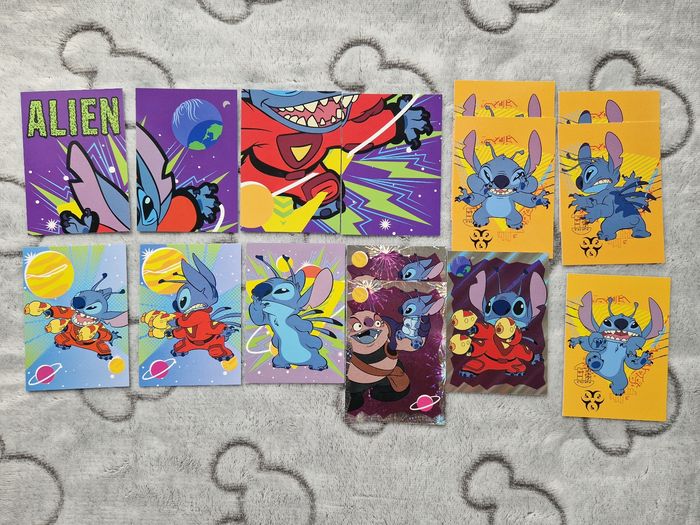 Lot cartes stitch - photo numéro 4