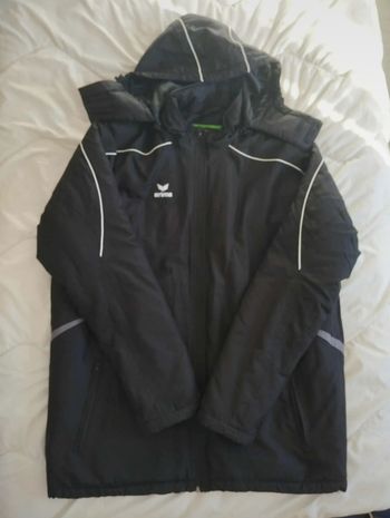Manteau noir Erima – Taille 7 (XL / 42-44)