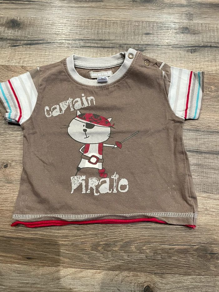 Tee-shirt 6 mois orchestra