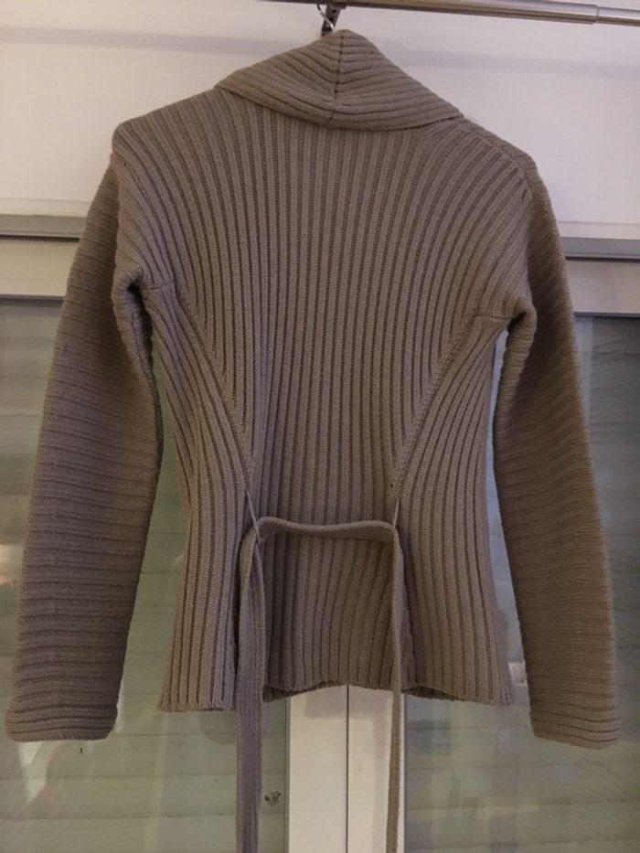 Gilet Saint-Hilaire Marron pour femme taille 38 - photo numéro 2