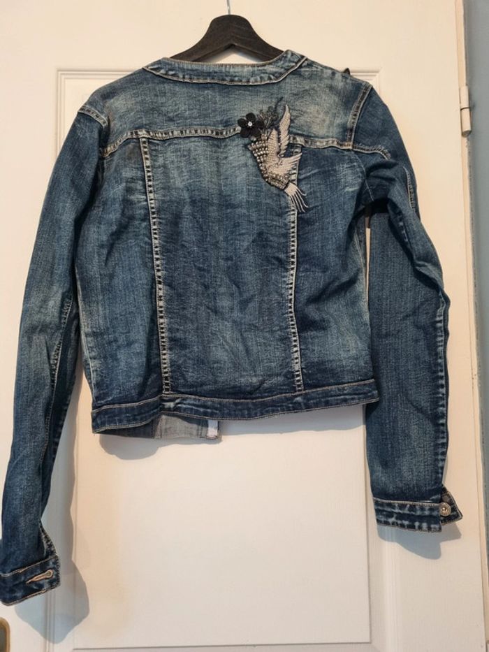 Veste en Jeans Taille L - photo numéro 3