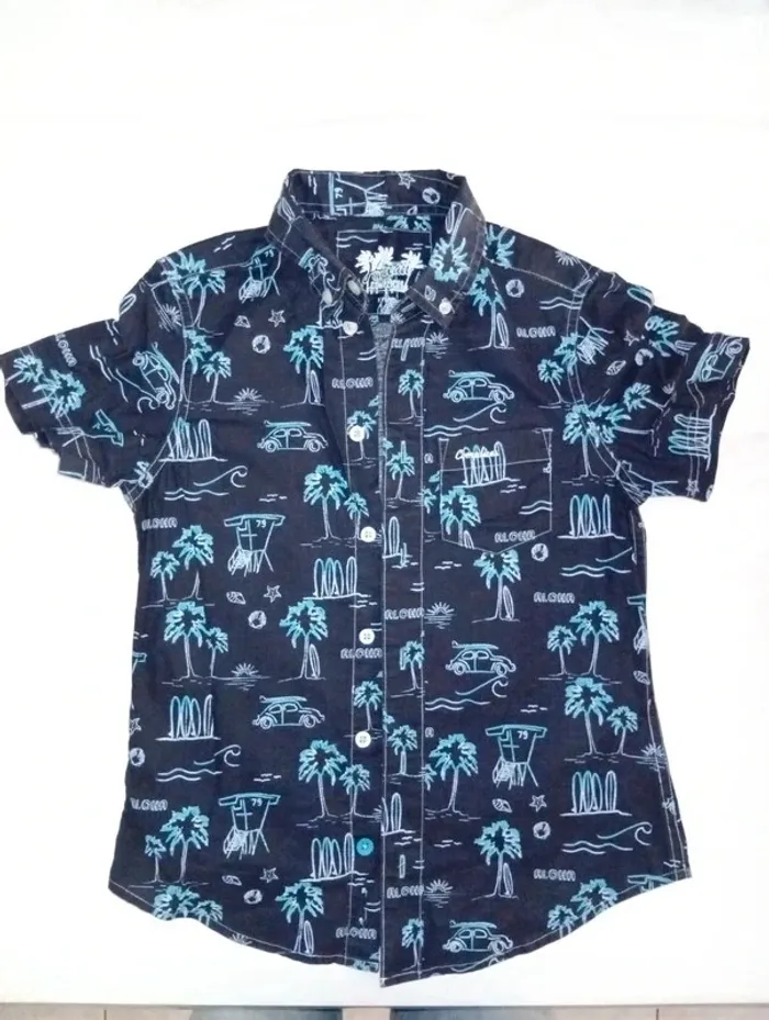 Chemise manches courtes garçon complice